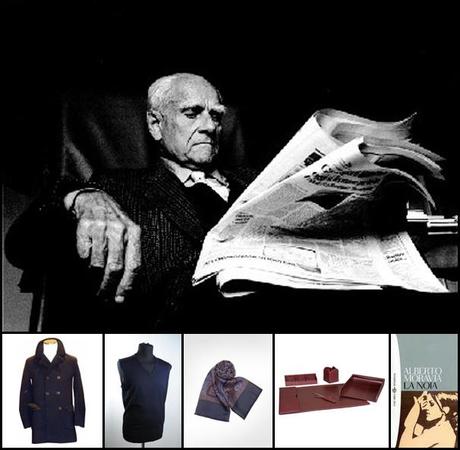 Alberto Moravia Style seen by Laura Lupi