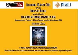 Presentazione a Roma del libro di Maurizio Baiata Gli Alieni Mi Hanno Salvato La Vita Presentazione a Roma del libro di Maurizio Baiata Gli Alieni Mi Hanno Salvato La Vita