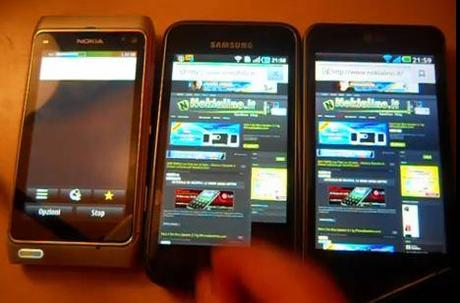 Browser a confronto: Nokia N8 vs Lg Optimus dual vs Samsung Galaxy S