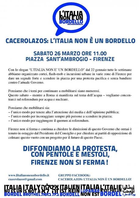 La campagna mediatica dei privatizzatori per far naufragare i referendum ! Ed allora CACEROLAZO !!! Oppure a Roma !