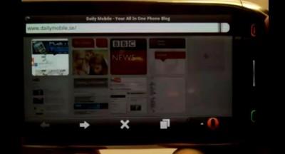 Opera Mobile 11: video demo nel Nokia C7 con PR 2.0