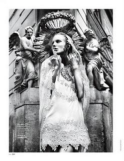 Ragnhild Jevne in Dolce & Gabbana su Elle Ukraine Ragnhild Jevne in Dolce & Gabbana su Elle Ukraine