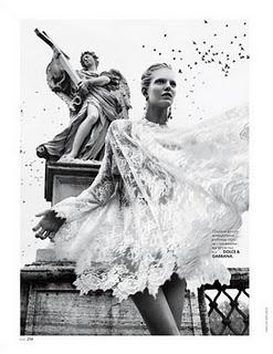 Ragnhild Jevne in Dolce & Gabbana su Elle Ukraine Ragnhild Jevne in Dolce & Gabbana su Elle Ukraine