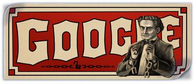 Doodle: Google festeggia la nascità di Harry Houdini