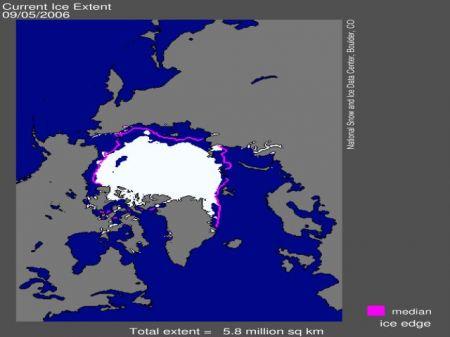 Lo stato di salute dei ghiacci artici negli anni 2005-2006