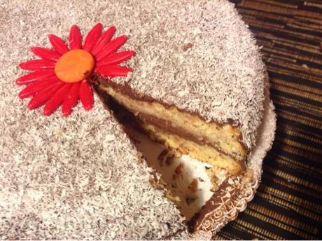 Tortino con ganache al cioccolato Tortino con ganache al cioccolato