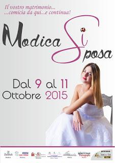 “Modica si Sposa”, dal 9 all'11 ottobre l'expo dedicato ai futuri sposi