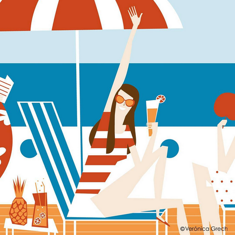 ILLUSTRAZIONE: La geometria di Veronica Grech ILLUSTRAZIONE: La geometria di Veronica Grech