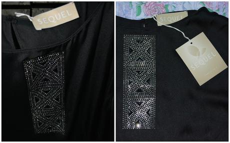 HSE24 Sequel Blusa con Strass.