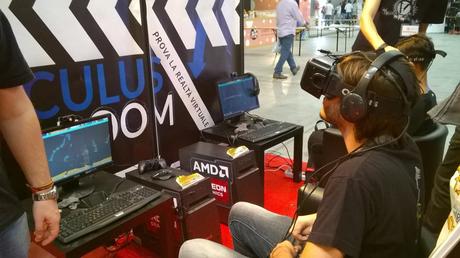Al Romics 2015, la realtà virtuale di Oculus Rift vi aspetta!