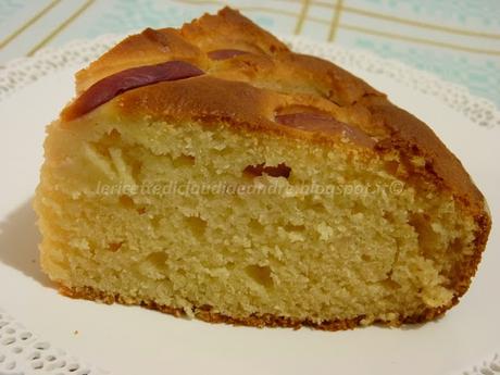 Torta del riciclo con ricotta, pesche e senza uova ...