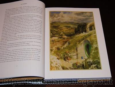 Il Signore degli Anelli e Lo Hobbit illustrati da Alan Lee in cofanetto, edizione olandese 2003