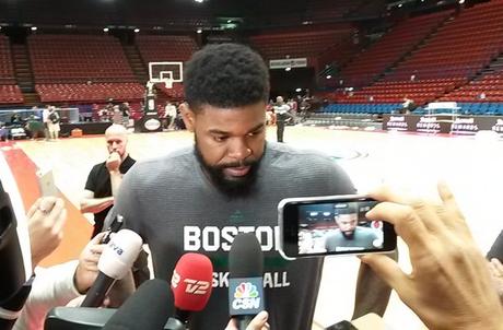 Amir Johnson, Boston Celtics a Milano - © Basketcaffe.com