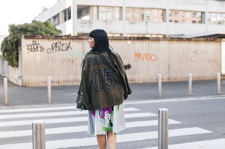 Ecco perché amo le geishe giacca militare con scritta