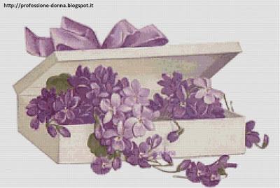 Schema a punto croce: Fiore_11 Schema a punto croce: Fiore_11