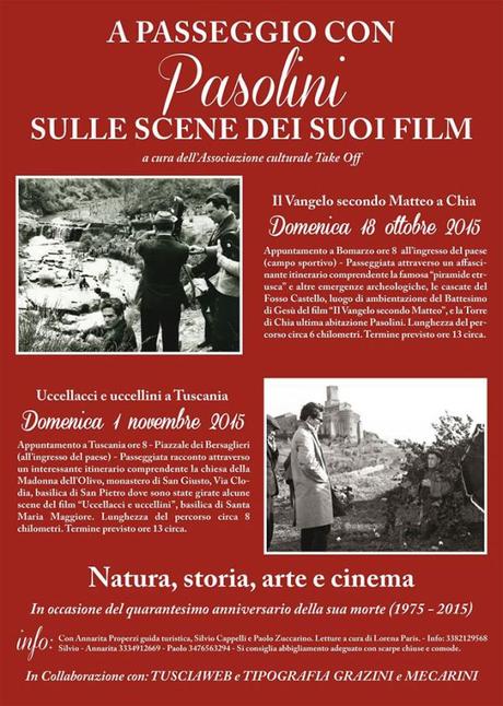 “A passeggio con Pasolini, sulle scene dei suoi film”