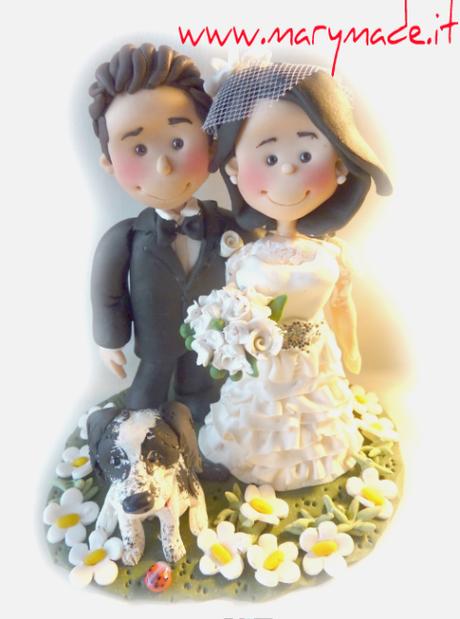 cake-topper-marymade.it/ sposini con cagnolino