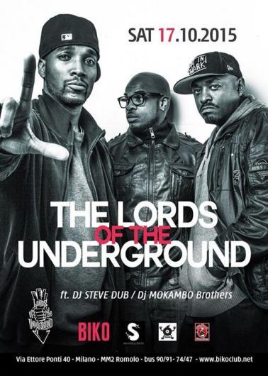 Lords of the underground: i rapper simbolo della `golden era` sabato al Biko (MI) Lords of the underground: i rapper simbolo della `golden era` sabato al Biko (MI)