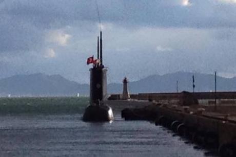 Pili: un sottomarino turco nel porto di Cagliari