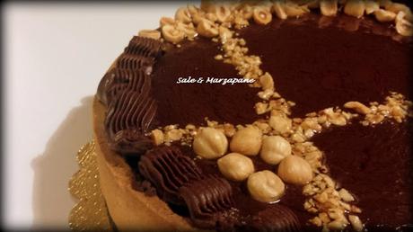 CROSTATA FRANGIPANE CIOCCOLATO E PESCHE (Gianluca Aresu)