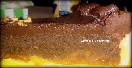 CROSTATA FRANGIPANE CIOCCOLATO E PESCHE (Gianluca Aresu) CROSTATA FRANGIPANE CIOCCOLATO E PESCHE (Gianluca Aresu)