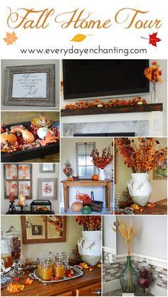 Fall Home Tour | www.EverydayEnchanting.com