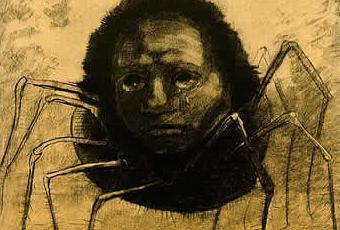 Odilon Redon, L'Araignée qui pleure (1881)