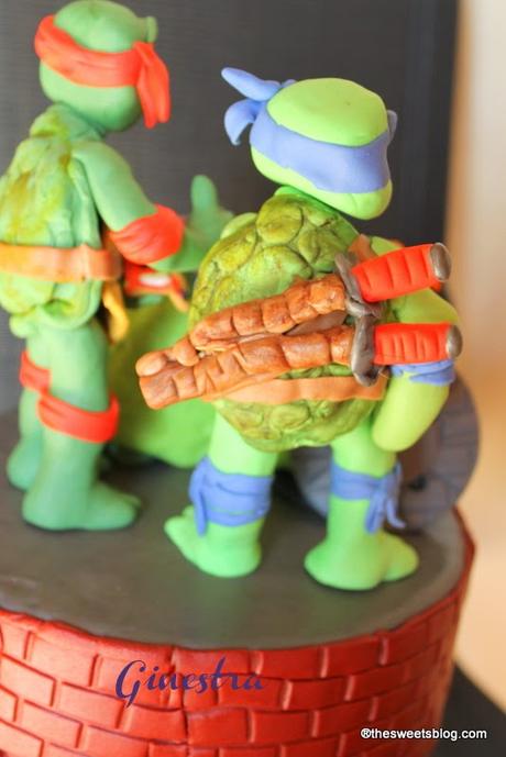 Mutant ninja turtles - torta tartarughe ninja