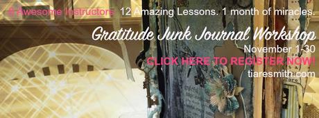 Gratitude Junk Journal Workshop Blog Hop