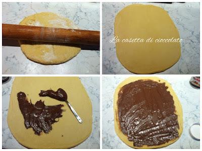 Pandolce alla panna ripieno di nutella