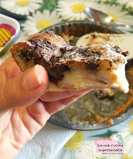 Clafoutis banana e cioccolato Clafoutis banana e cioccolato