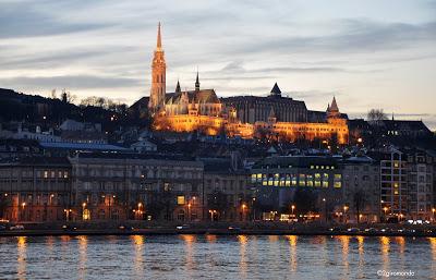 Budapest's sunset