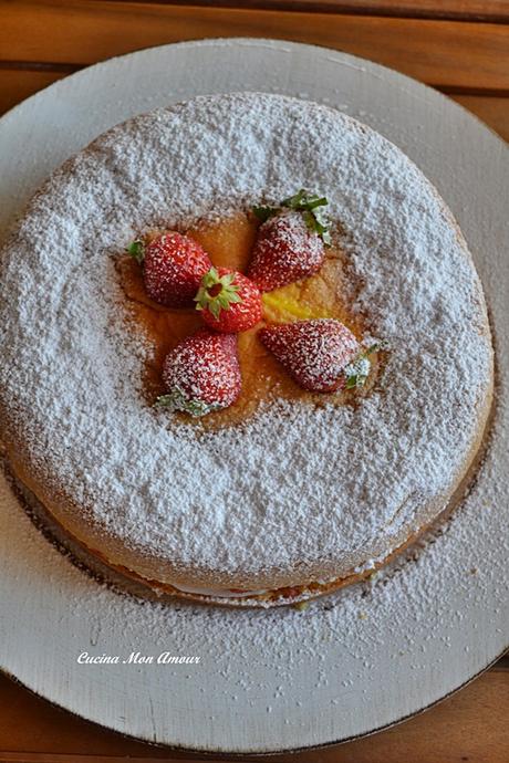 Victoria Sponge con Fragole