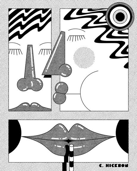 ILLUSTRAZIONE: Lo stile stravagante e surreale di Clay Hickson ILLUSTRAZIONE: Lo stile stravagante e surreale di Clay Hickson
