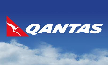 Qantas in the air (Photo Credit: www.artsonline.monash.edu.au)