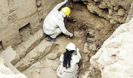 I resti trovati a Chan Chan, Perù (Foto: ancient-origins....