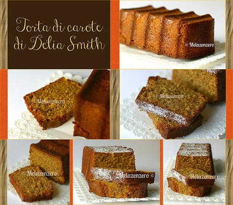 torta di carote di Delia Smith