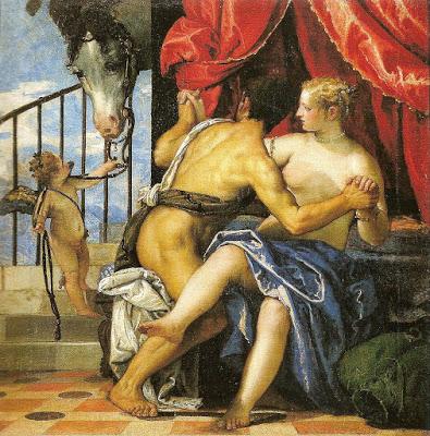 Gli amori di Venere e Marte da Omero a David