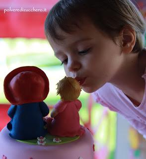 polveredizucchero.it torta compleanno due piani bimba pasta di zucchero paddington cake design polvere di zucchero