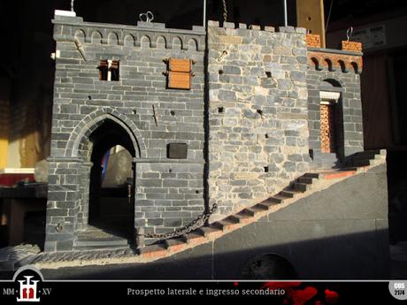 Costruzione 198: Piano nobile - perimetro murario e paramento dicromo (2)