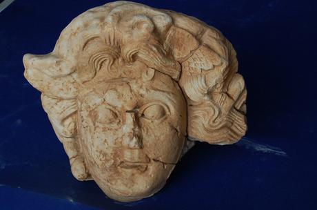 Antiochia ad Cragum, trovata la testa di Medusa
