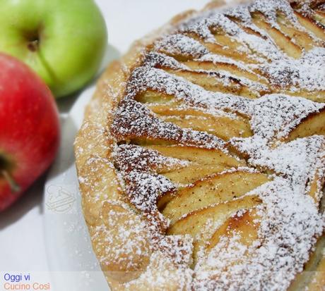 Torta di Mele con farina di Riso e Kamut