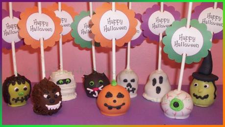 Idee Cake pops Halloween