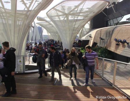 “Fields of Ideas”: il padiglione di tecnologia e cultura tedesca ad EXPO 2015 alberi