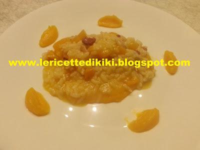 Risotto zucca e pancetta