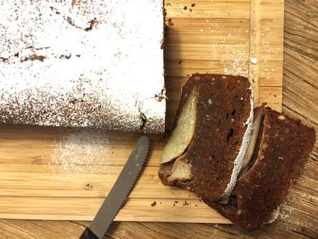 il mio plumcake pere e cioccolato