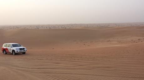 I fuoristrada nel deserto di Dubai