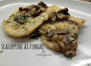 scaloppine ai funghi porcini