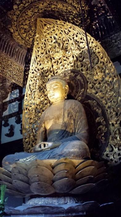 La grande statua di Amida Buddha a Uji