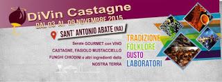 Dal 3 al 9 Novembre, V ed. DiVin Castagne a S.Antonio Abate (Na)